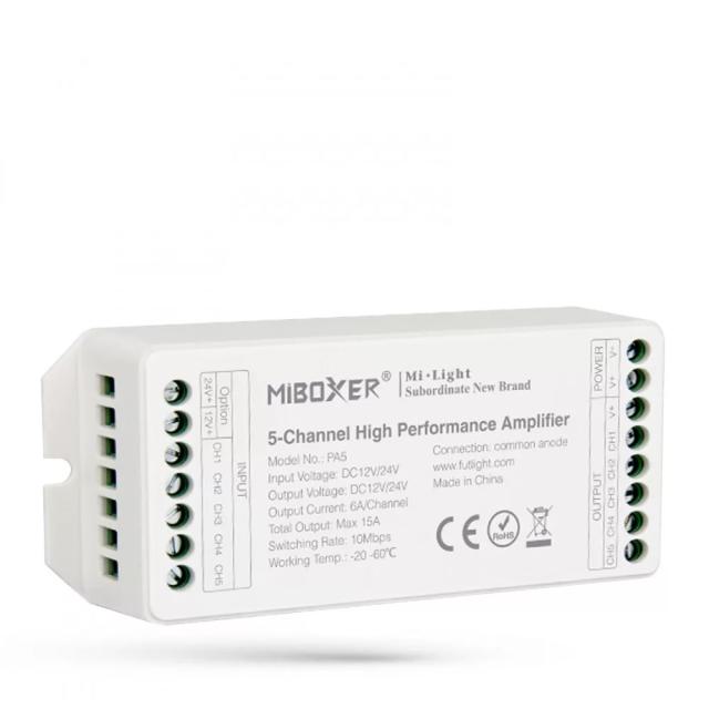 5-channel signal amplifier