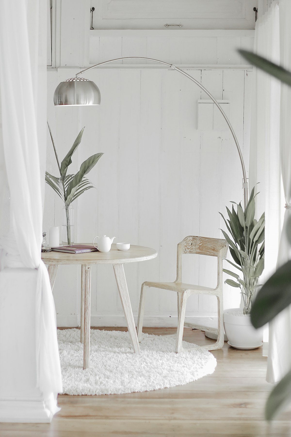 Modern interior with technical lighting